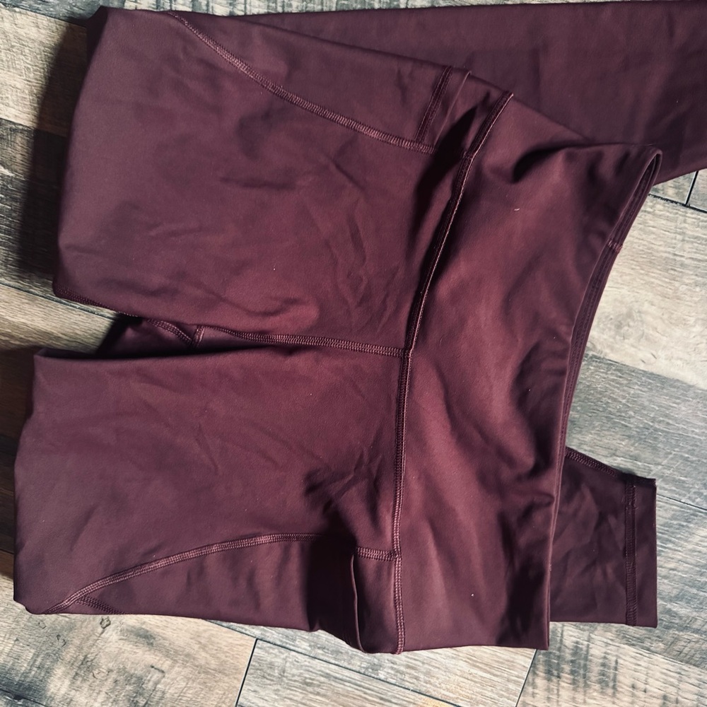 Maroon ON Powersoft High-Waisted Leggings - Picture 9 of 9